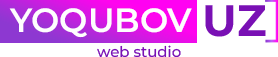 Yoqubov.Uz - Veb saytlar ishlab chiqish, Telegram botlar yaratish, Ijtimoiy tarmoqlarni yuritish (SMM), Qidiruv tizimlarida optimallashtirish (SEO), Grafik dizayn va Guvohnoma (Ruxsatnoma) olish xizmatlari !